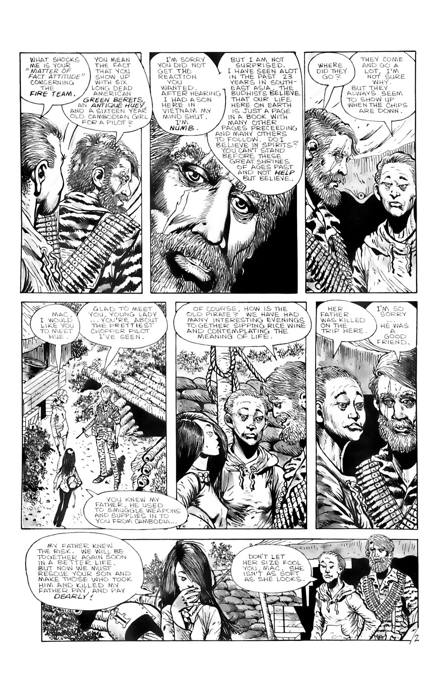 Read online Fire Team comic -  Issue #6 - 4