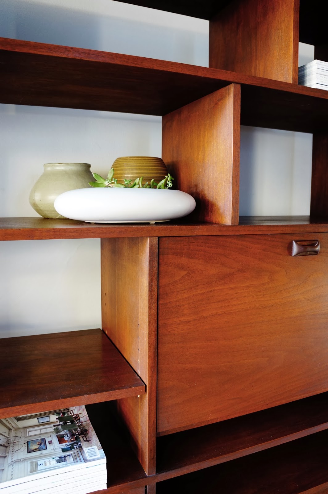 str8mcm Walnut Wall Unit