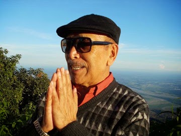 Veteran actor & director Bonny Pradhan in Kurseong.