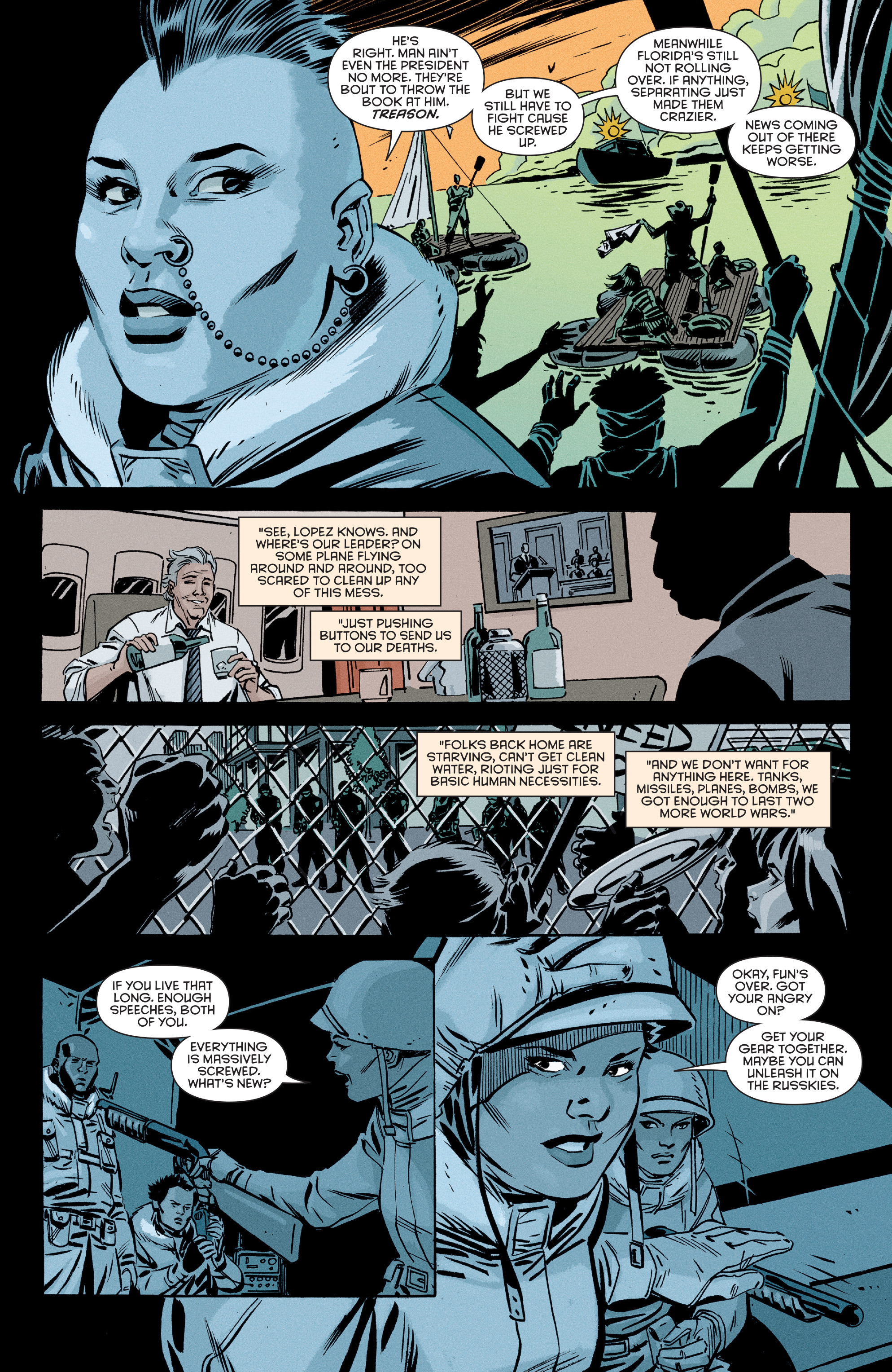 Read online Escape from New York comic -  Issue #6 - 9