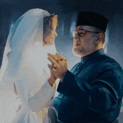 40 Foto & Video Rasmi Perkahwinan Sultan Muhammad V And Oksana Voevodina