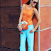 outfit: Orange & Turquoise