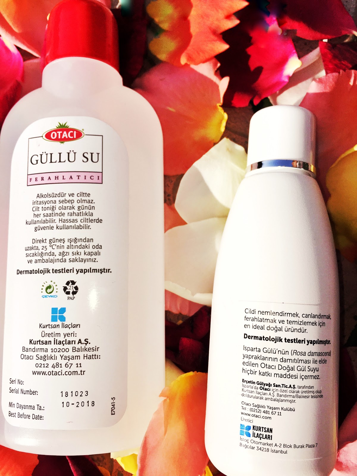 Otaci Natural Gul Suyu 150 Ml Vegan