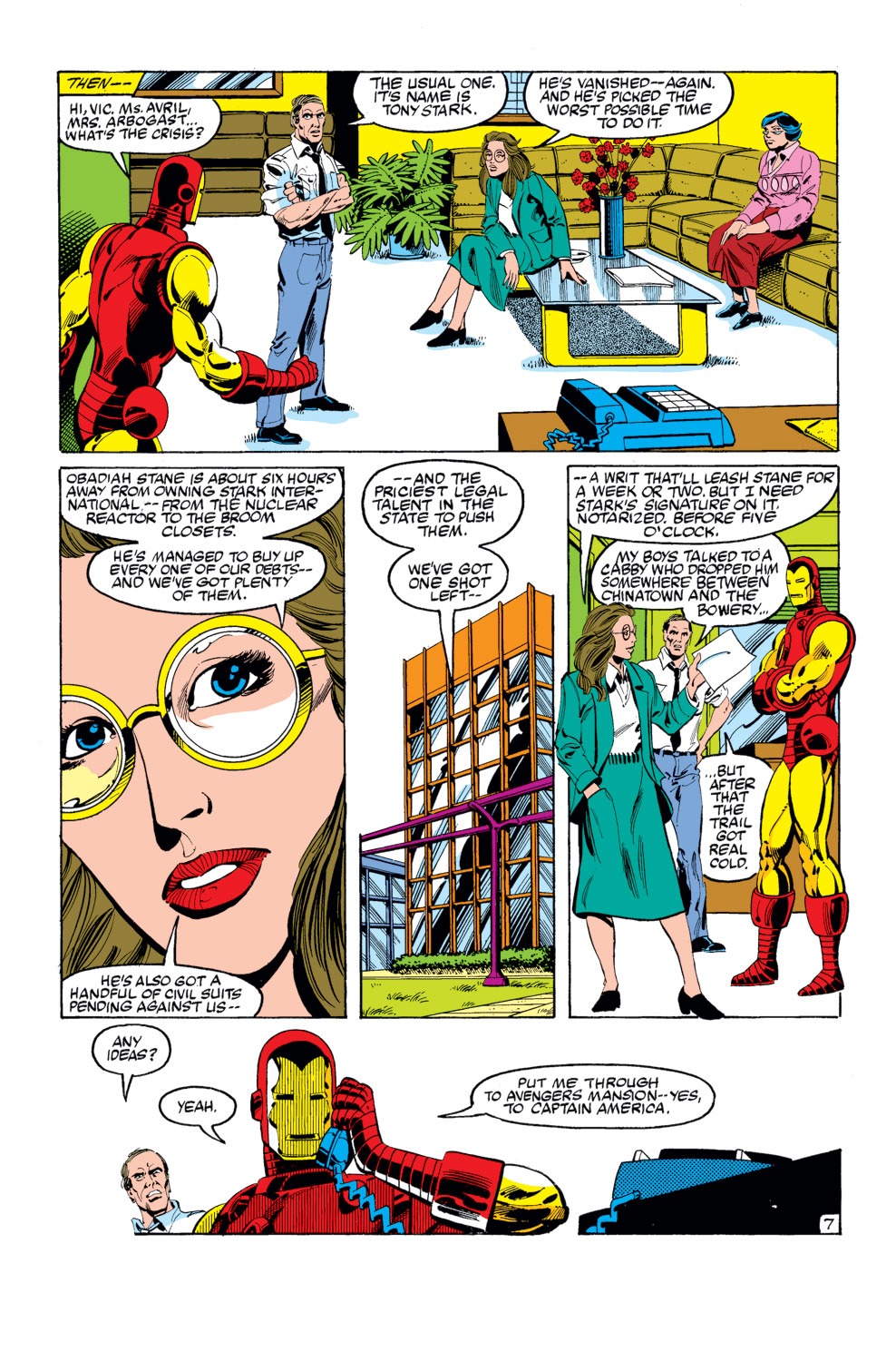 Read online Iron Man (1968) comic -  Issue #172 - 8