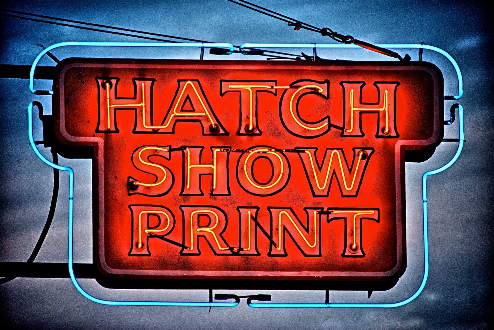 Hatch Show Print Nashville, TN Rusty Knuckles Motors and Music