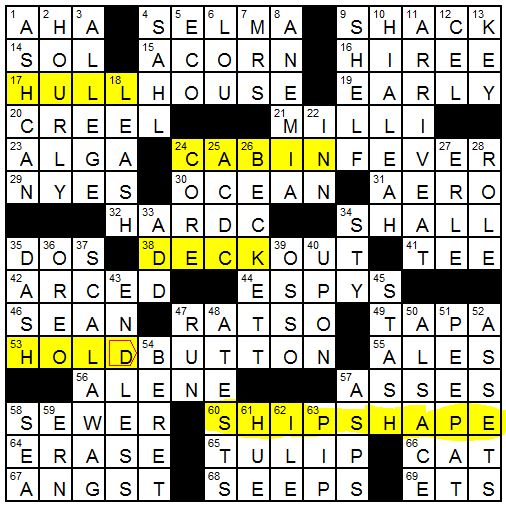 L A Times Crossword Corner
