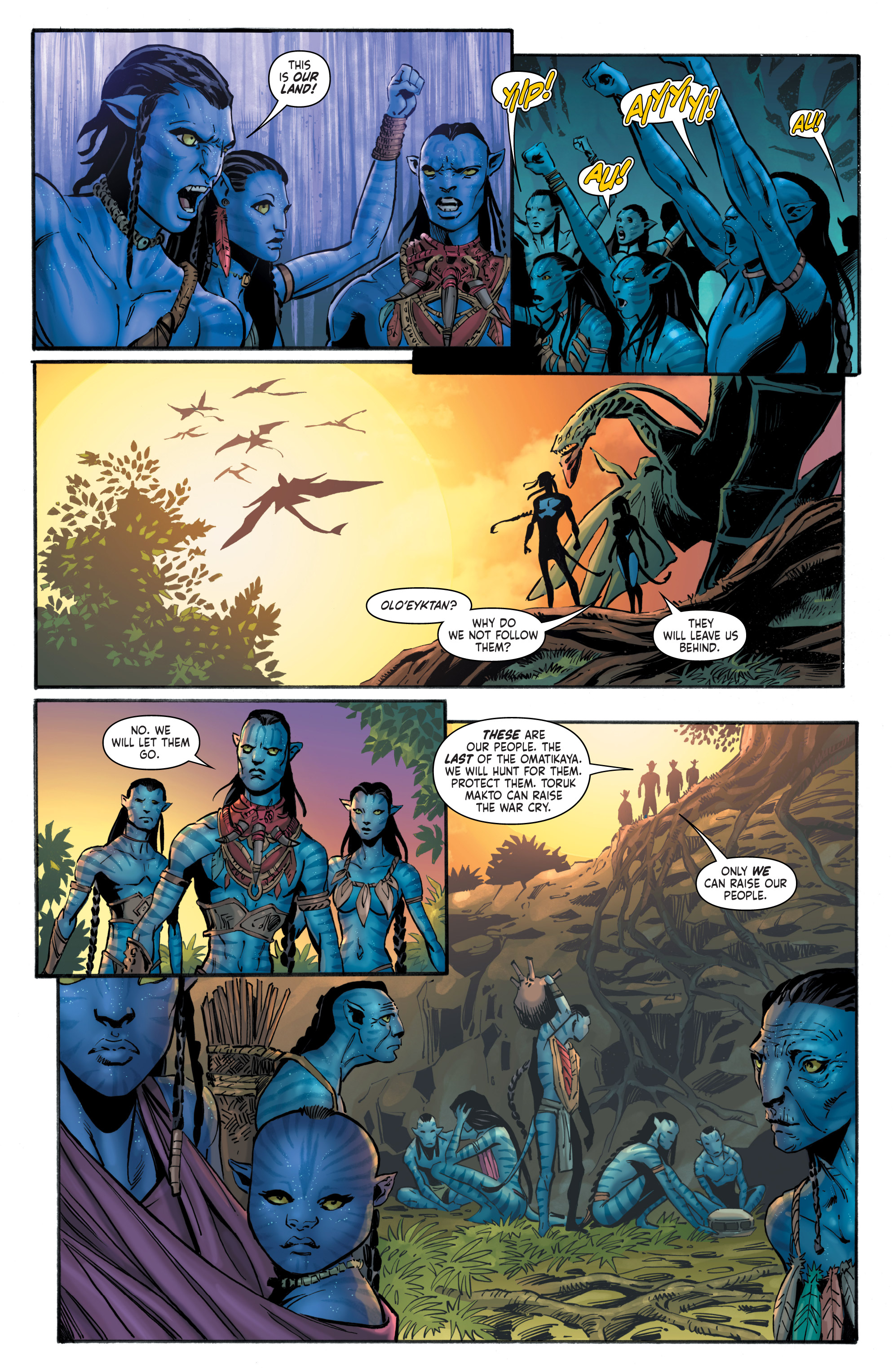 Read online Avatar: Tsu'tey's Path comic -  Issue #6 - 13