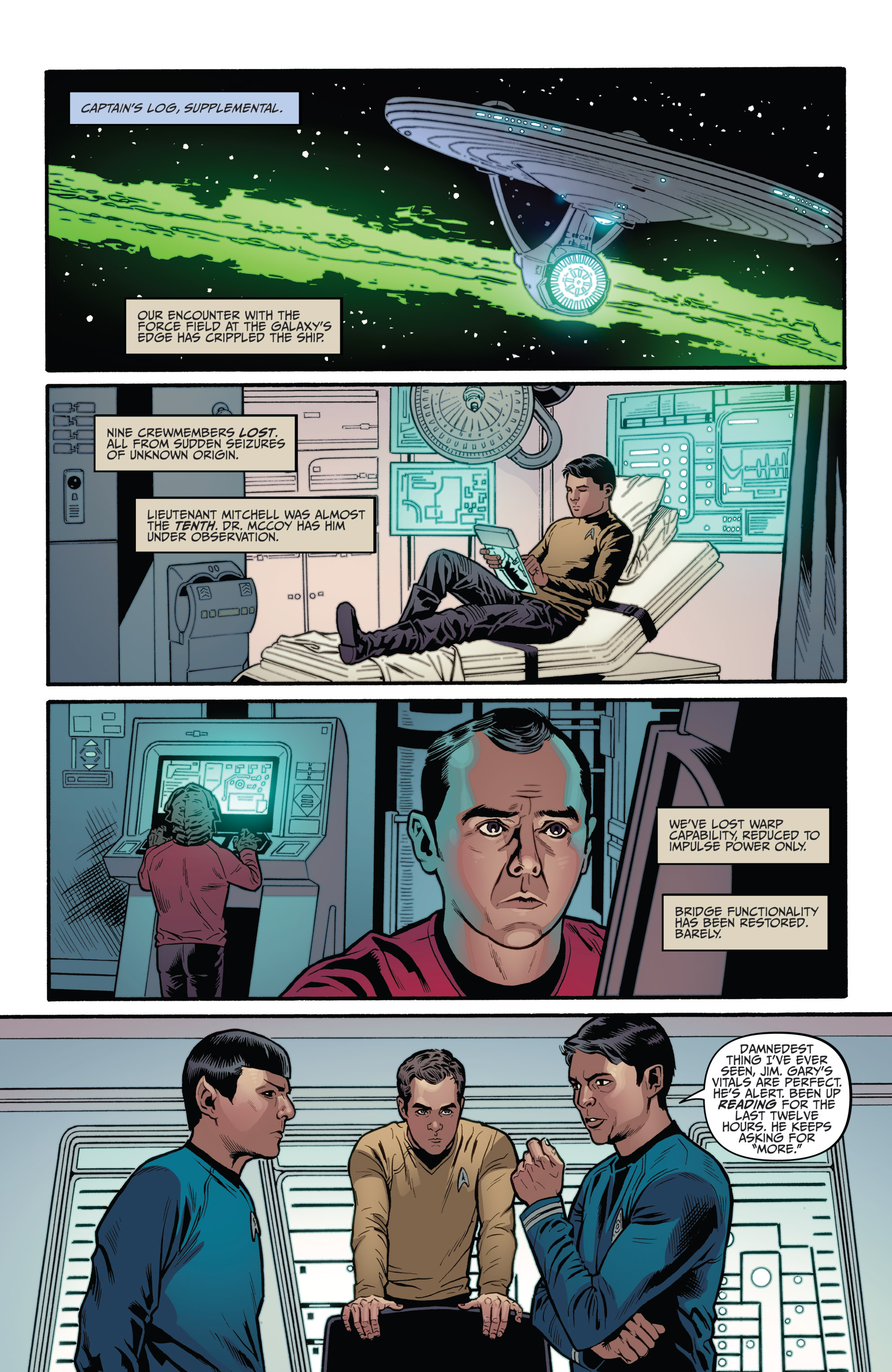 Read online Star Trek (2011) comic -  Issue # _TPB 1 - 17