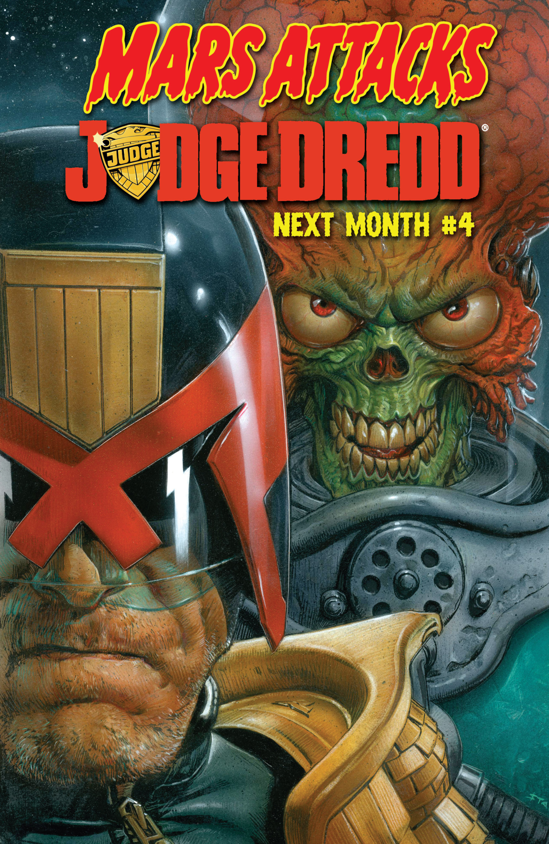 Read online Mars Attacks Judge Dredd comic -  Issue #3 - 23