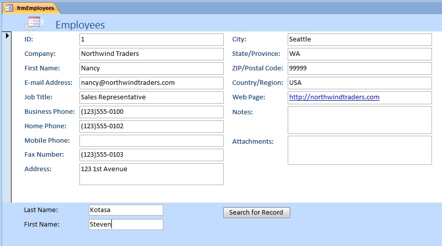 Search for Record Macro Action Access2007 ~ LEARN MS-ACCESS TIPS AND TRICKS