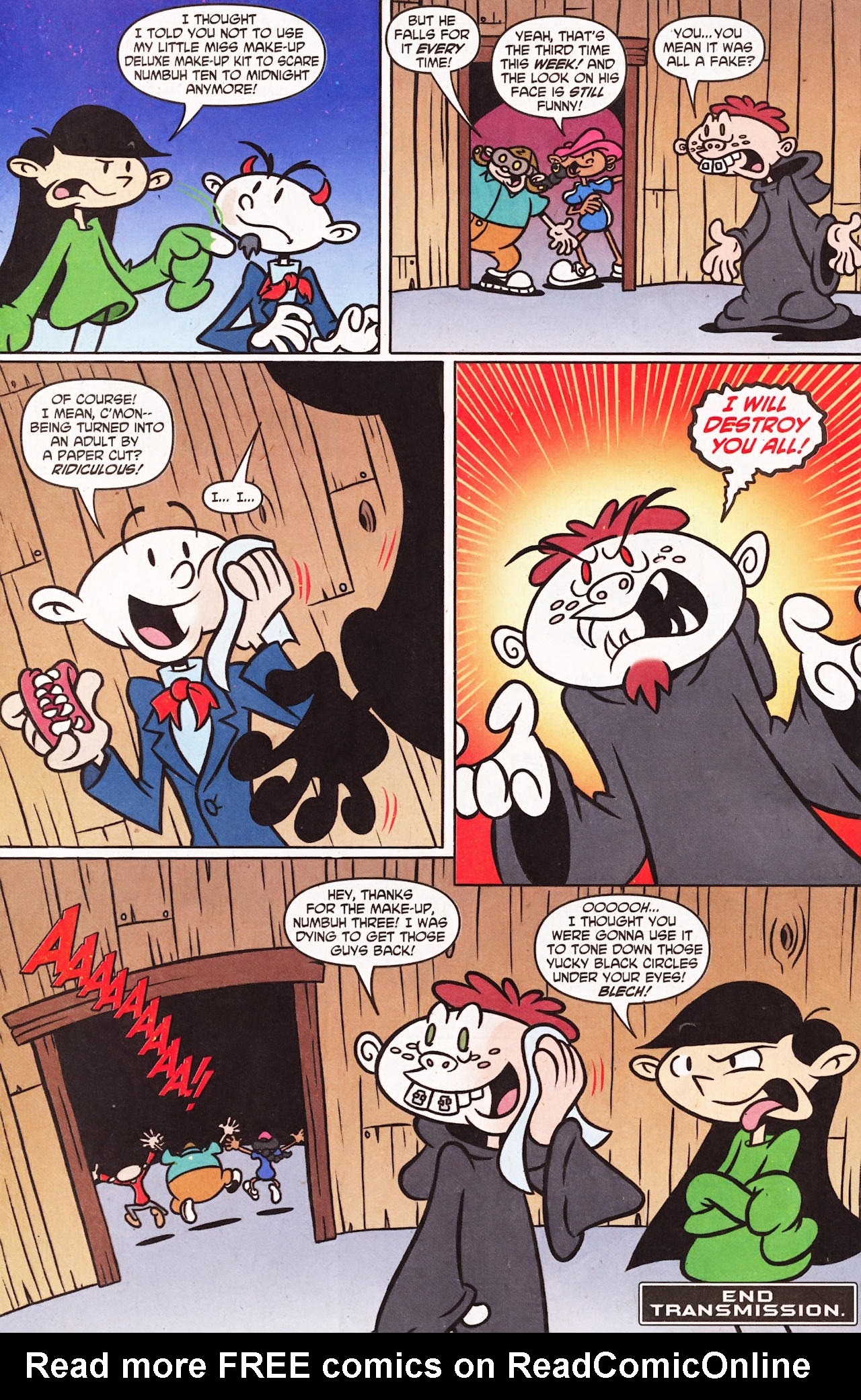 Read online Cartoon Network Action Pack comic -  Issue #30 - 32