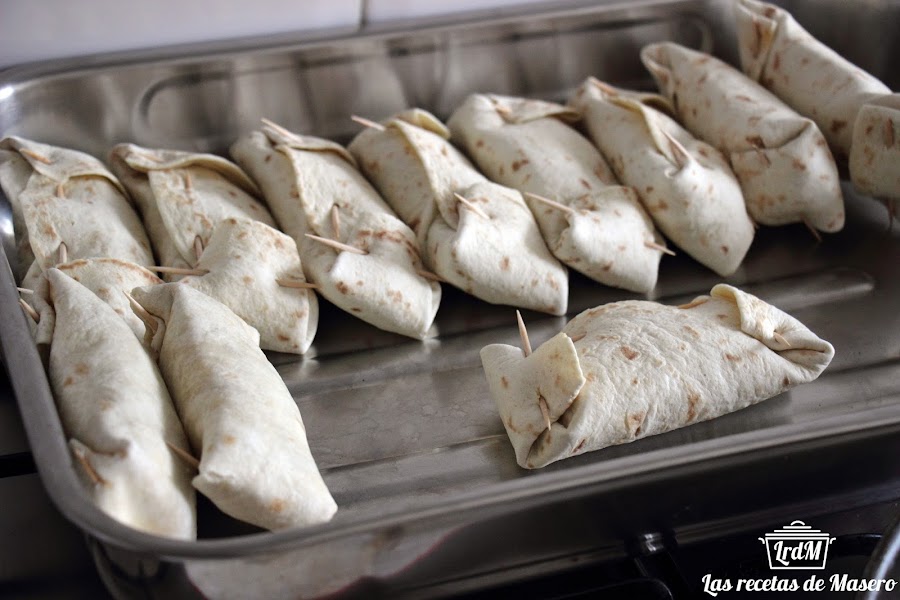 Flautas de ternera Cocina