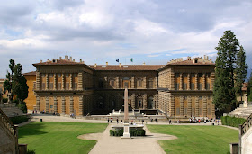 Palazzo Pitti as seen from the palace's gardens