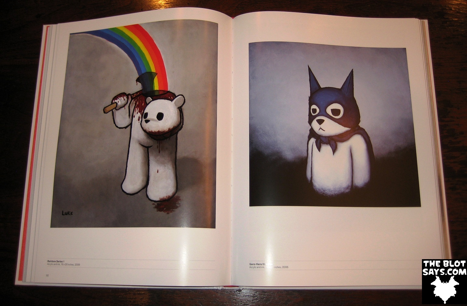 The Blot Says Book Review The Art Of Luke Chueh