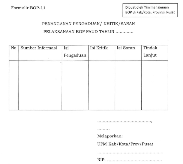 Contoh Formulir Kritik Dan Saran Contoh Karet
