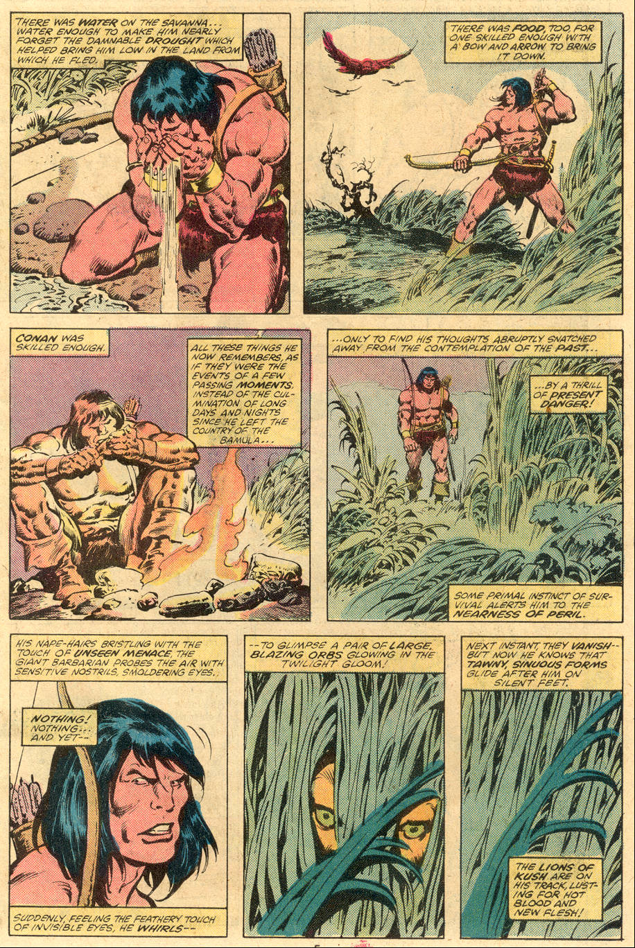 Read online Conan the Barbarian (1970) comic -  Issue #105 - 5