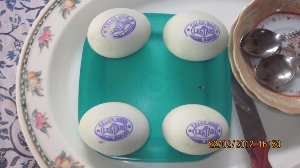 Apam Lambung Telur hybrid art