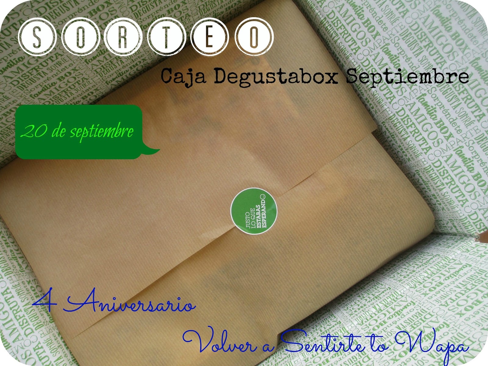 Sorteo Degustabox - Volver a Sentirte to Wapa