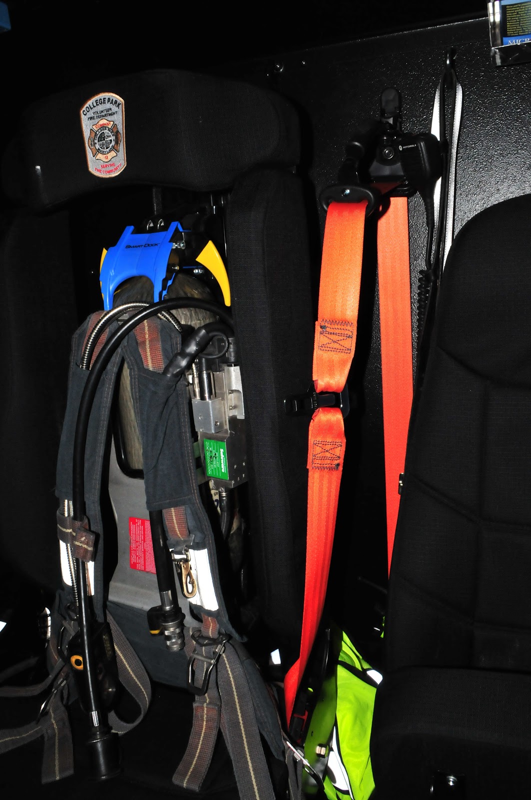 Seat Belts Designed for Firefighter Safety Tested at College Park