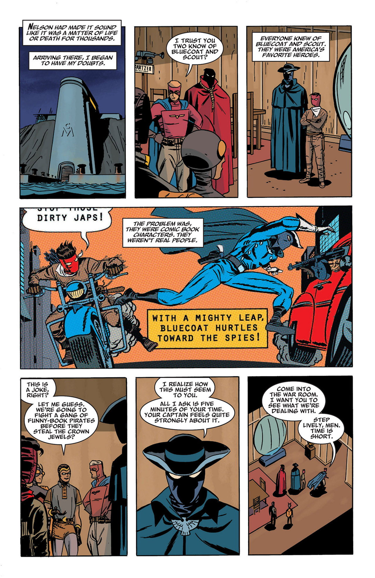 Read online Before Watchmen: Minutemen comic -  Issue #5 - 9