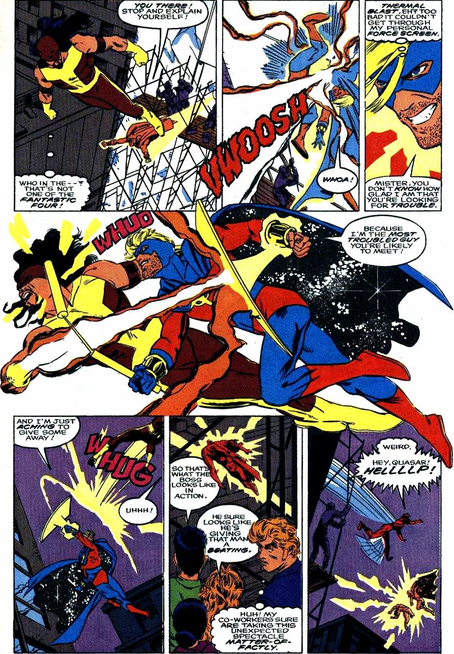 Read online Quasar comic -  Issue #21 - 10
