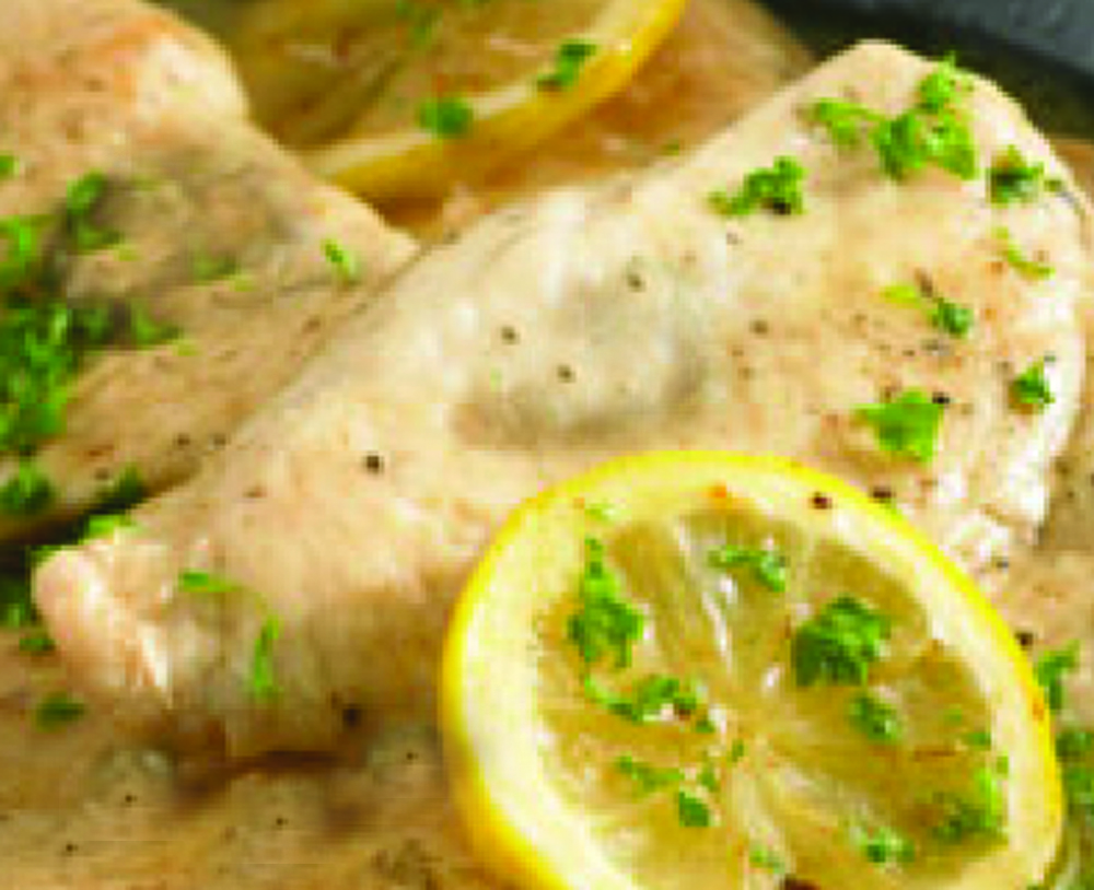Kochmomente: Fischfilet in Zitronensauce