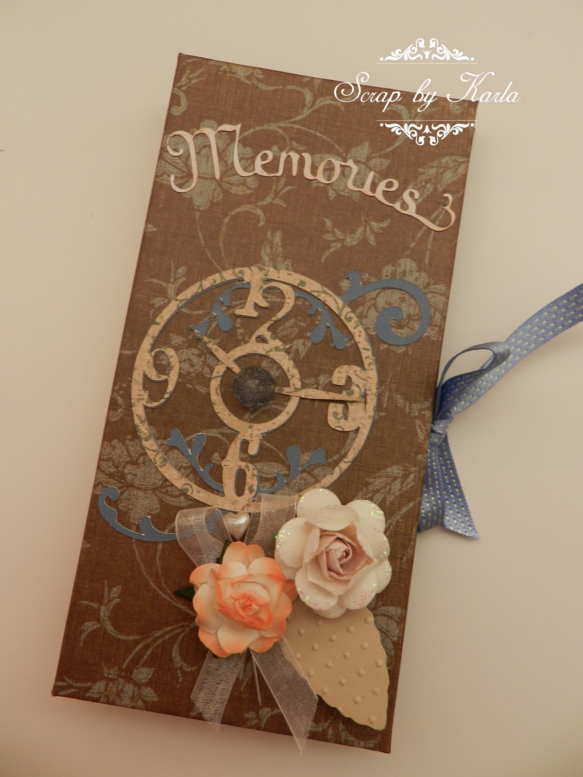 Scrap By Karla MINI ÁLBUM EM CASCATA