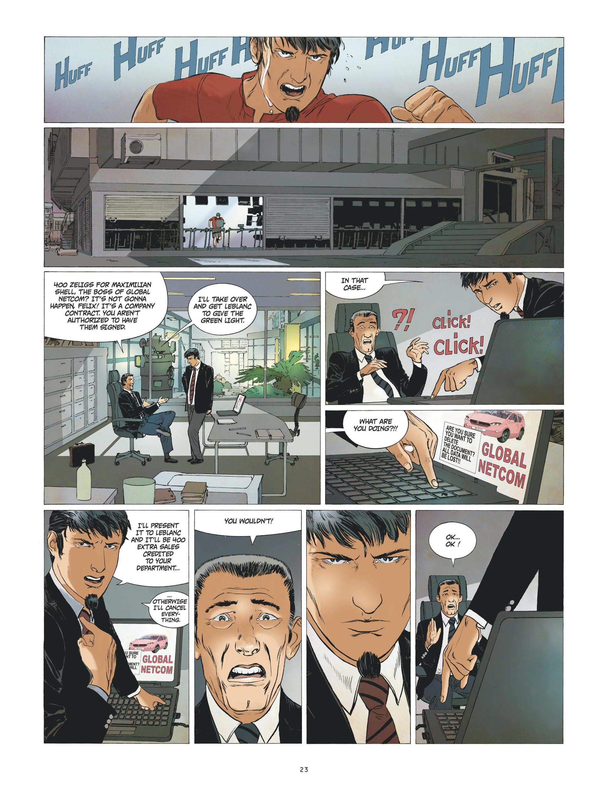 Read online Human Stock Exchange comic -  Issue #1 - 23