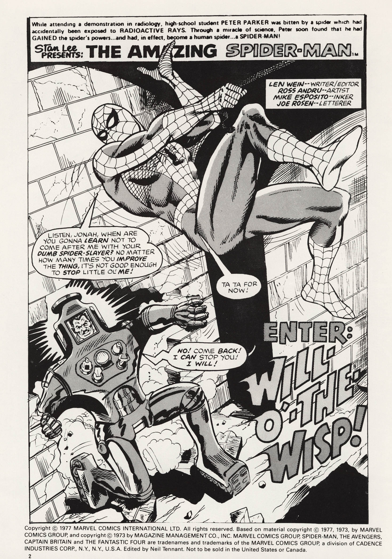 Read online Super Spider-Man and Captain Britain comic -  Issue #244 - 2