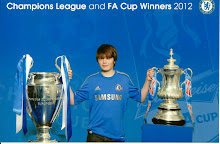 My Son Eddie With Champions League & F A Cup  2012