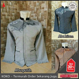 KKO86 PBR522 Baju Koko Surf Pria Gaya Keren Lebaran BMGShop