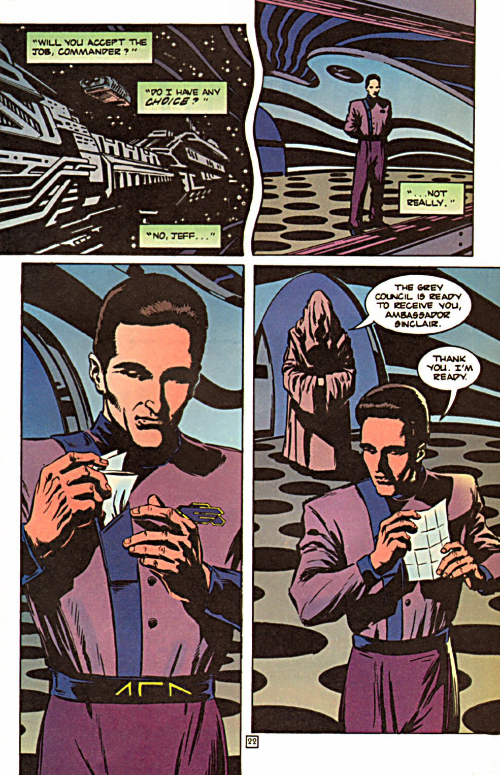 Read online Babylon 5 (1995) comic -  Issue #1 - 24
