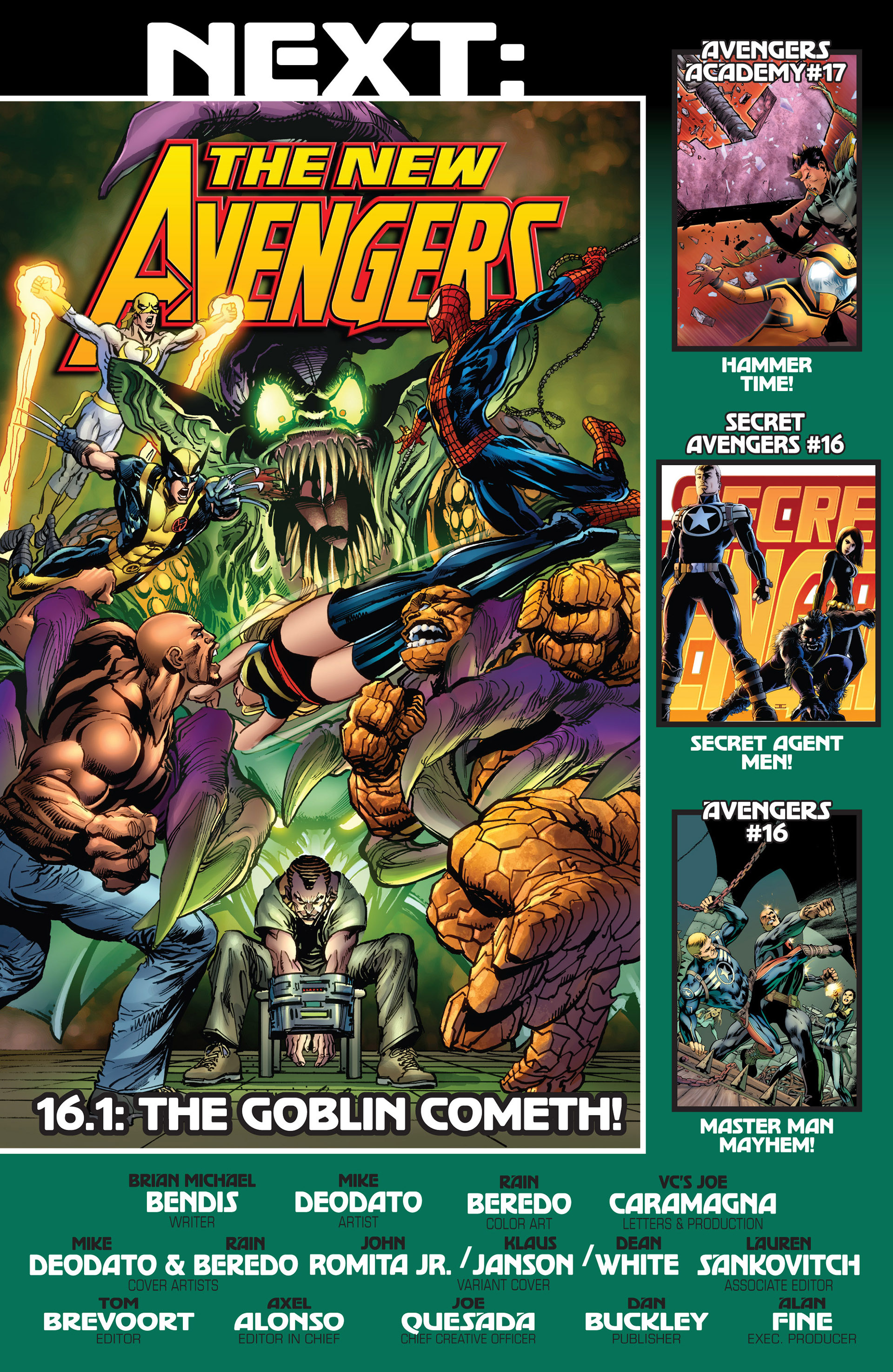 Read online New Avengers (2010) comic -  Issue #16 - 20