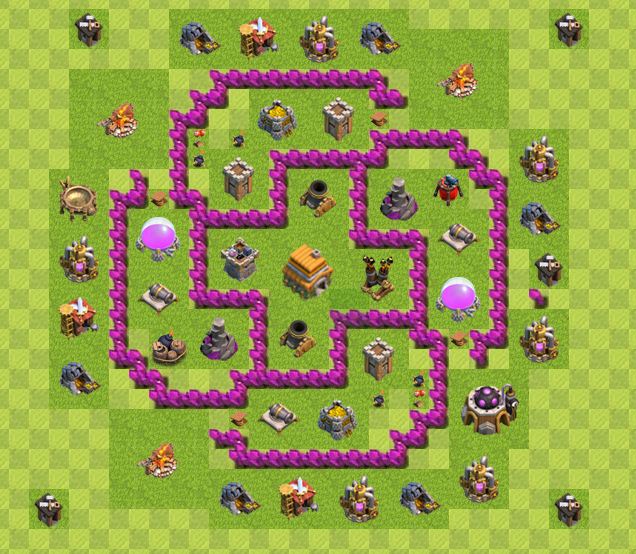 Xaon Solo Technologies Clash Of Clan Town Hall 6 War , Farming