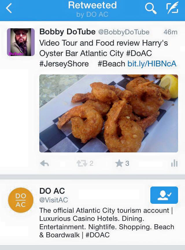 Bobby DoTube Lifestyle Blogger and Reviews Harry's Oyster Bar and