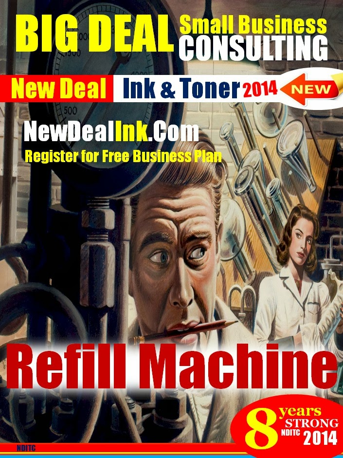 Ink Ink Toner Cartridge Refilling Business Guide Manual Book NDITC