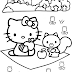 Coloriage à Imprimer Hello Kitty Anniversaire