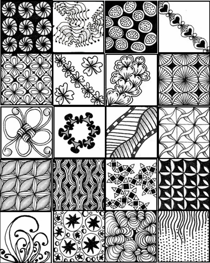 Zentangle patterns, Zentangle and Zentangles on Pinterest