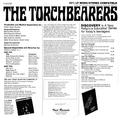 Holy Ghost Reception Committee #9 - The Torchbearers (1968)
