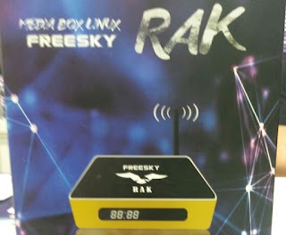 FREESKY RAK MEDIA BOX LINUX NOVO LANÇAMENTO DA MARCA ByKadusat01