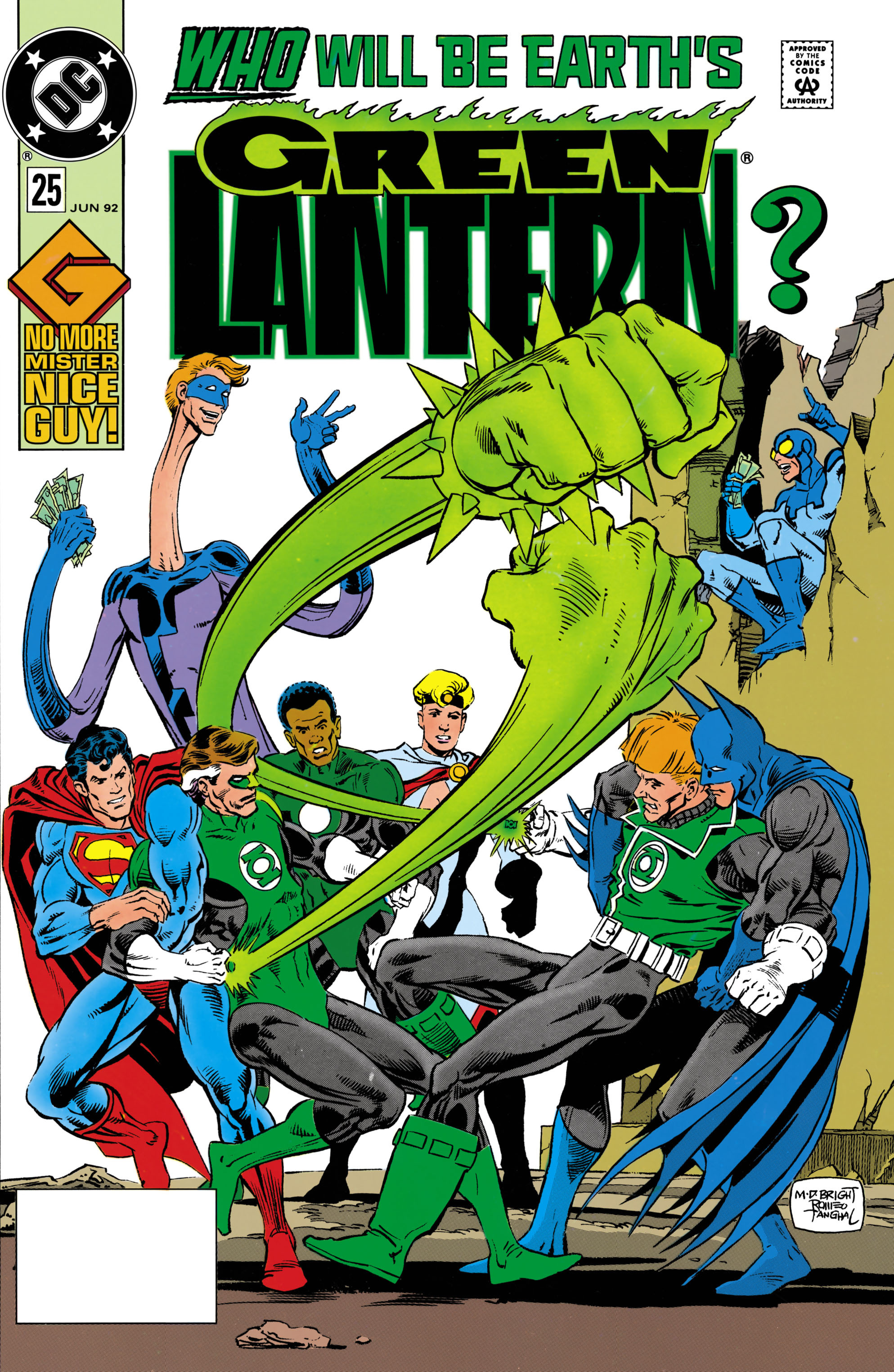 Read online Green Lantern (1990) comic -  Issue #25 - 1