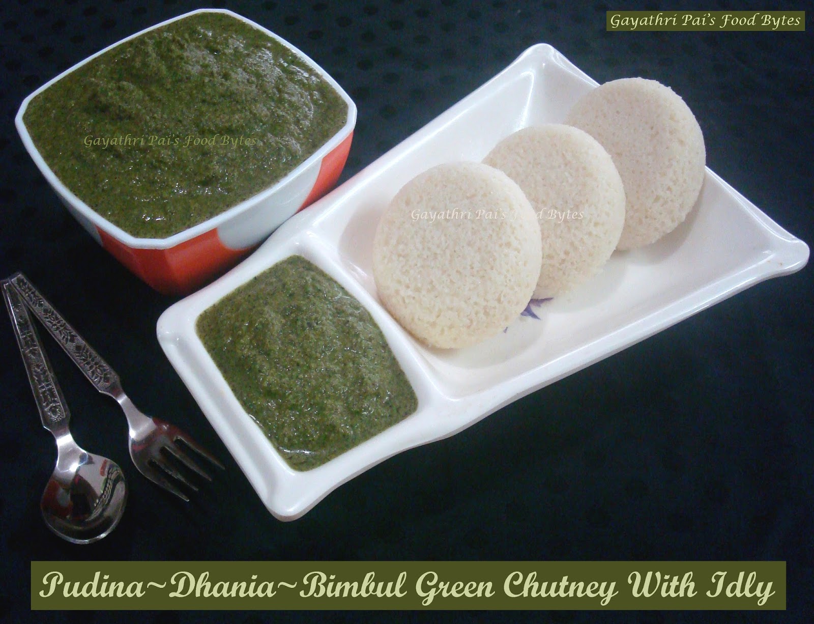 Gayathri Pai's Food Bytes Pudina (Mint Leaves) Dhania (Coriander