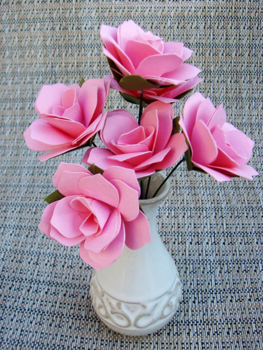 Beyond Potential Kids: Paper flower craft with children ...