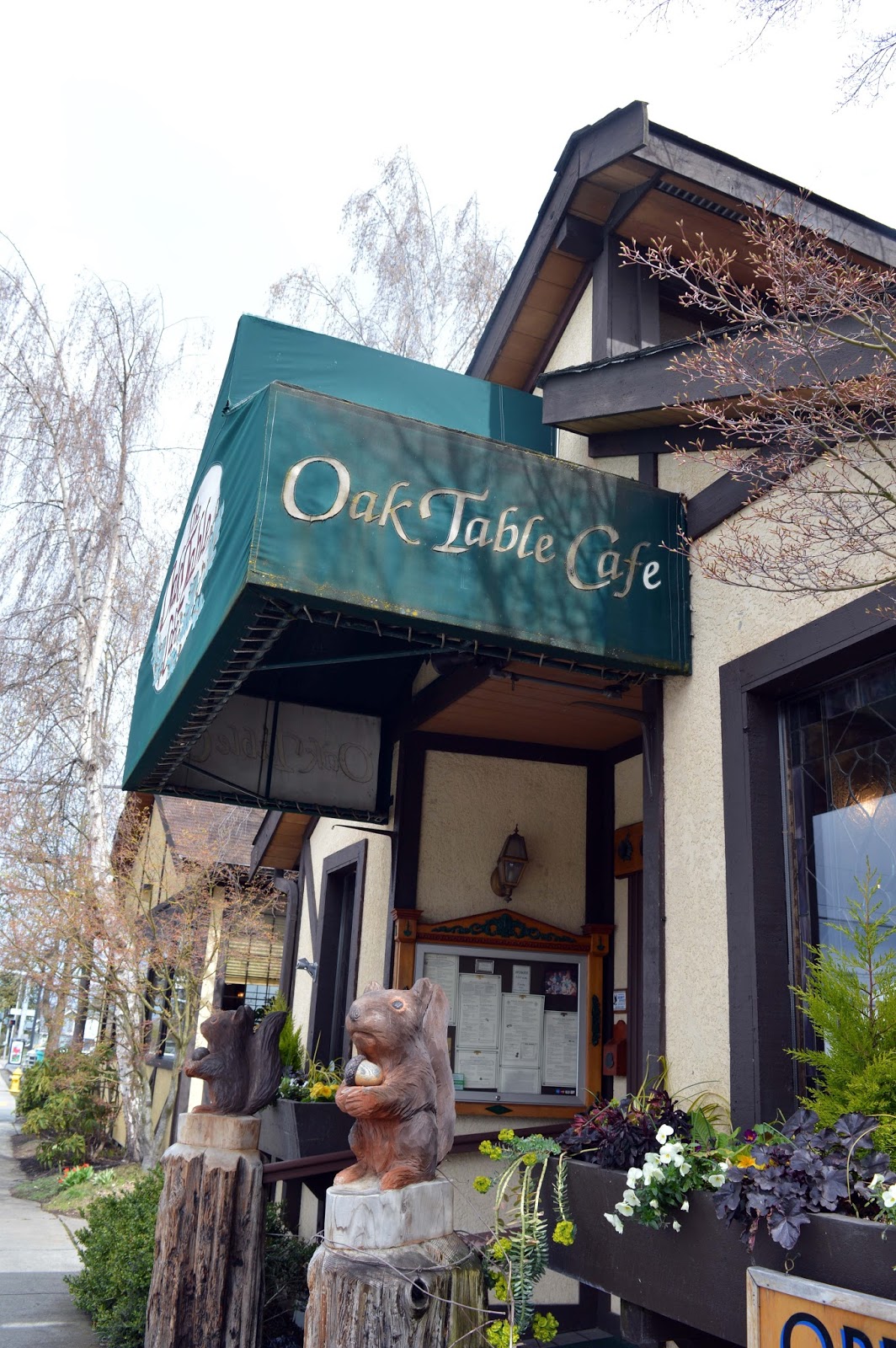 Breakfast for Lunch at the Oak Table Cafe in Sequim, WA