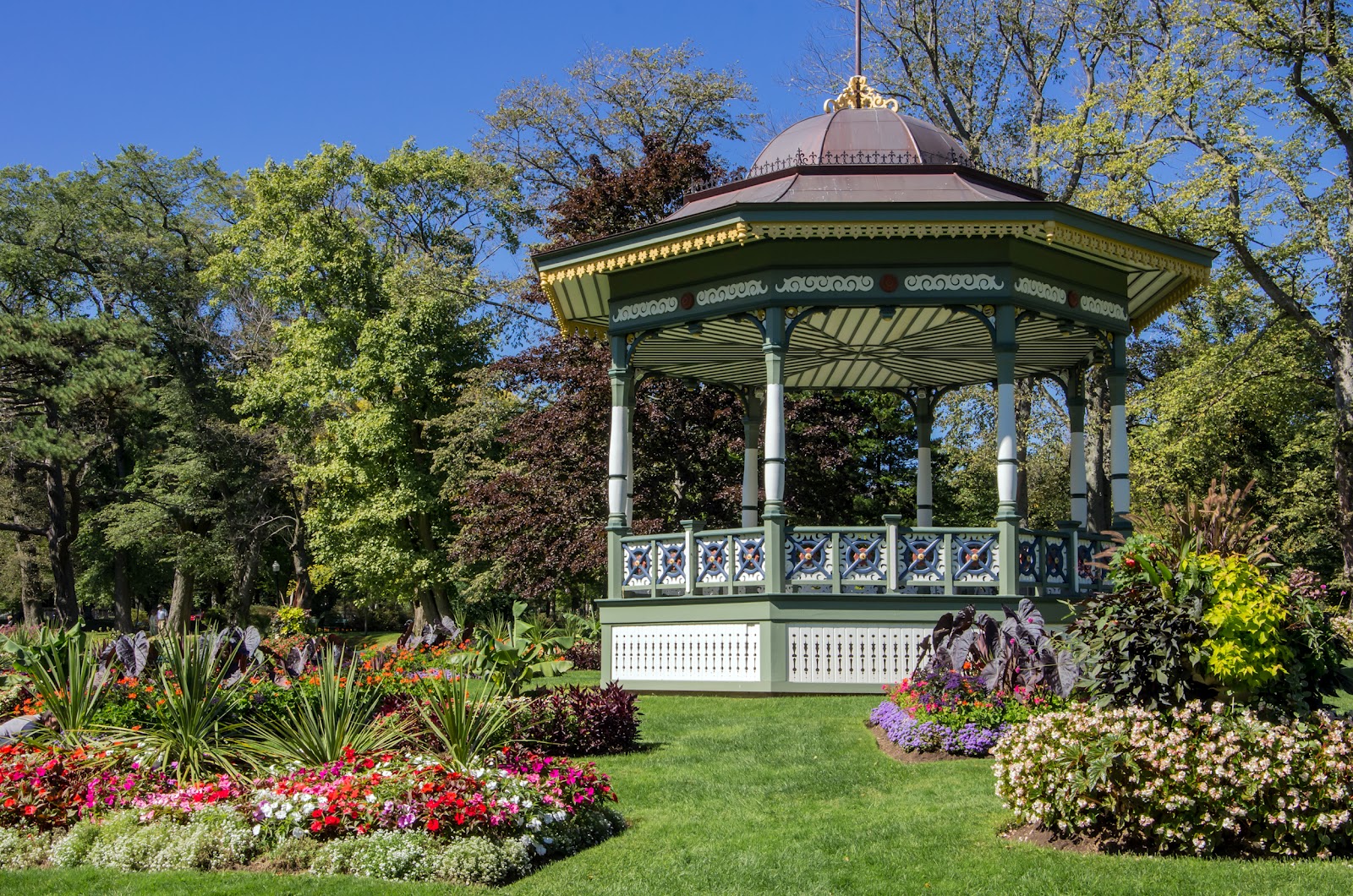 The Whodunit Photographer Bandstand in Halifax Public Gardens