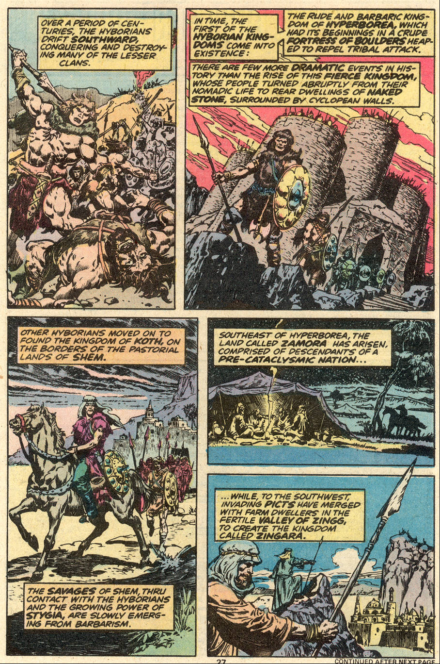 Read online Conan the Barbarian (1970) comic -  Issue #87 - 17