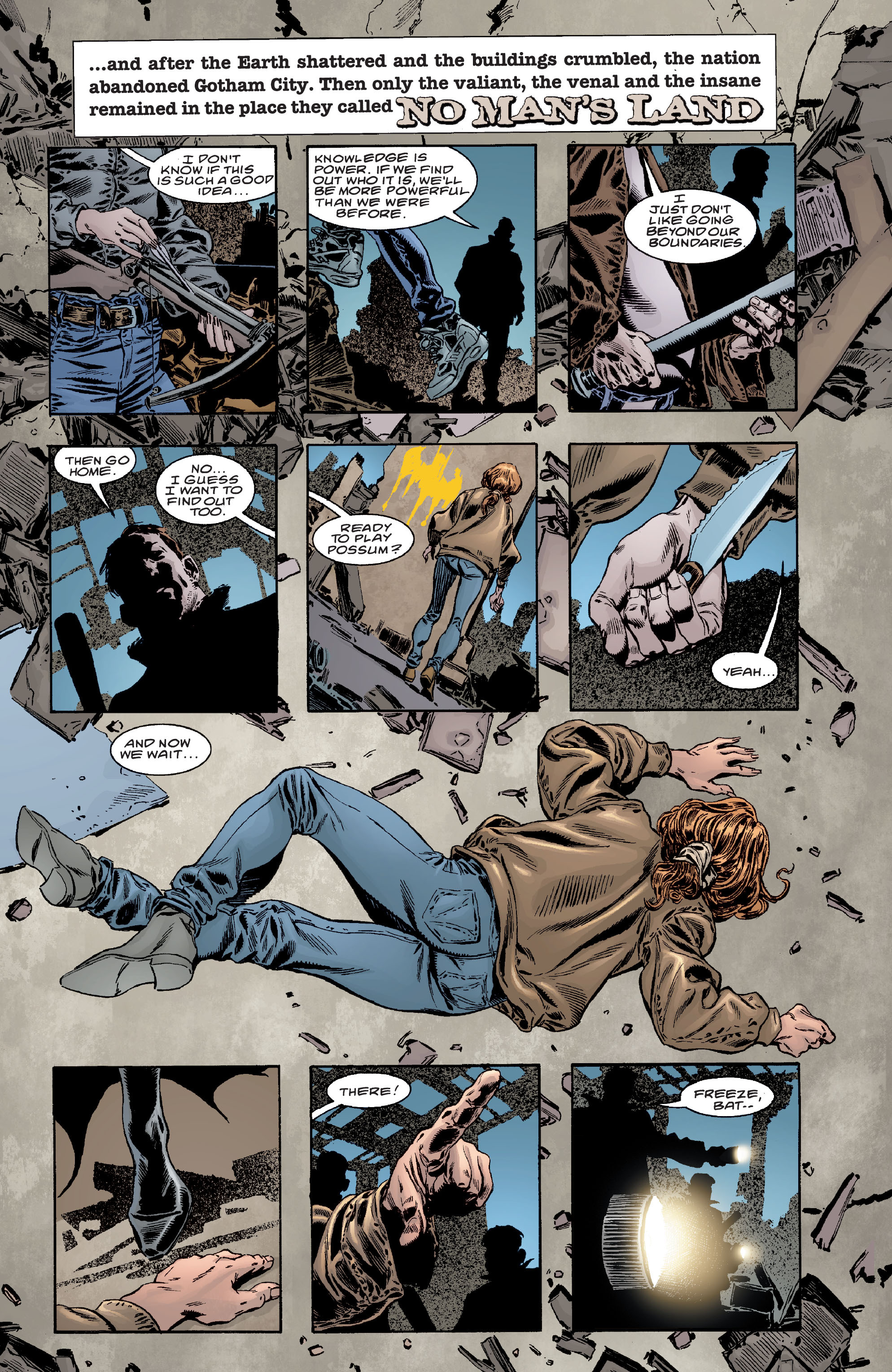 Read online Batman: No Man's Land (2011) comic -  Issue # TPB 1 - 452