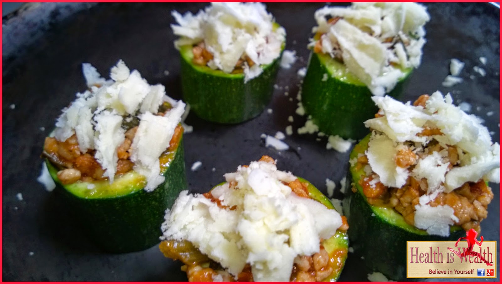 Strong and Beyond Stuffed Zucchini Cups