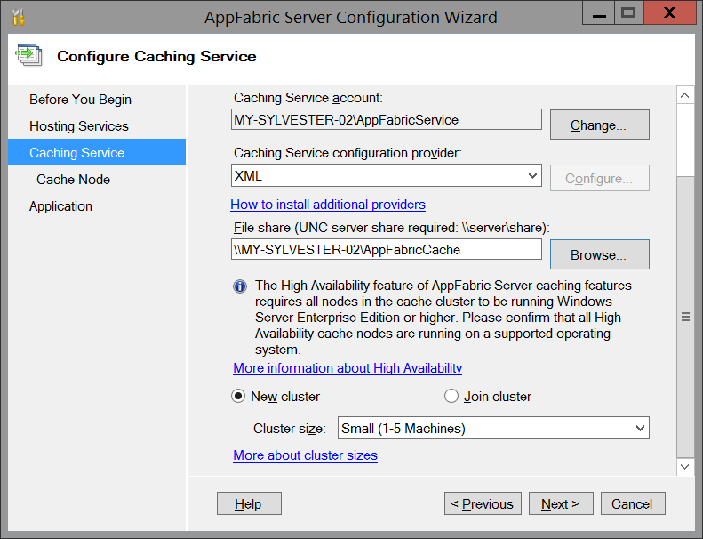 Sylvester's Knowledge Base AppFabric Caching