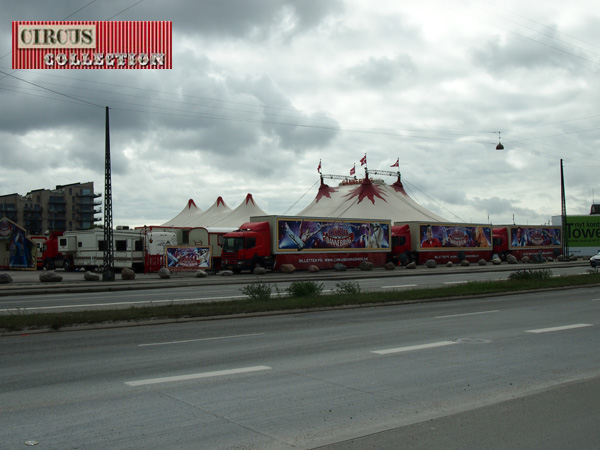 Vue générale du Cirkus Dannebrog 2012